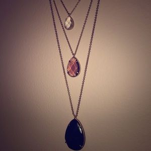 Chloe + Isabel 3 Row Minaret Necklace & Earring